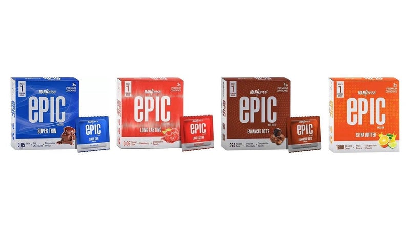 Manforce واقيات ذكريّة – عبوة تجريبية نهائية بجميع النكهات والملمس – تجربة تنوّع كاملة - Image 1